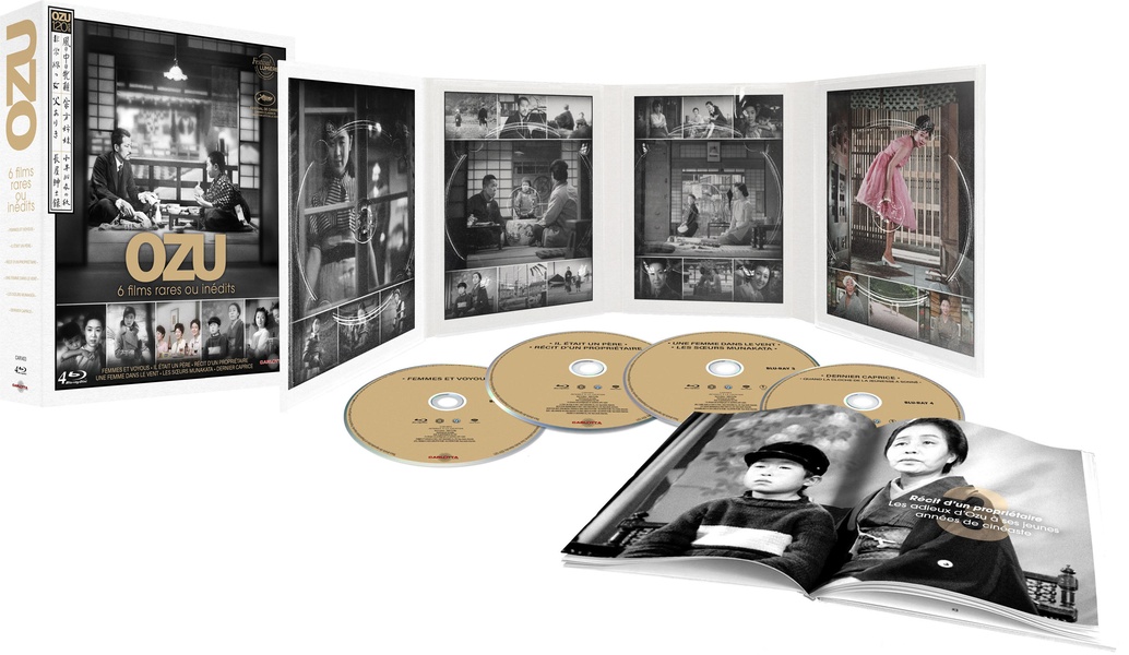 Ozu – 6 films rares ou inedits – Blu-ray