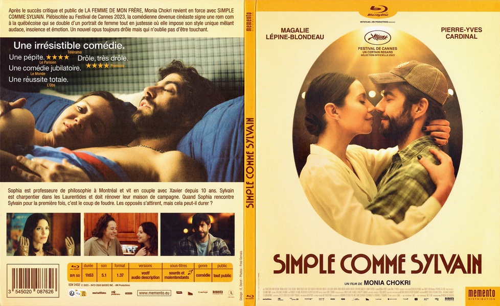Simple comme Sylvain – Blu-ray