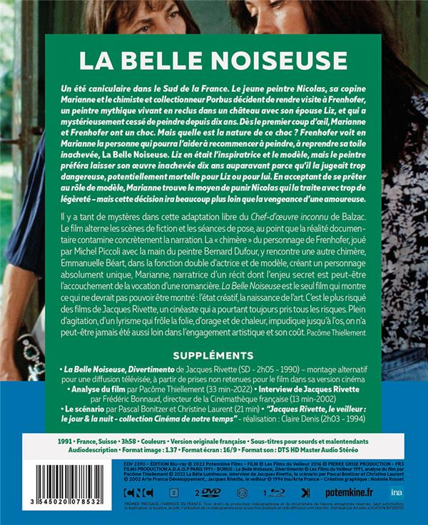 La Belle Noiseuse – Blu-ray
