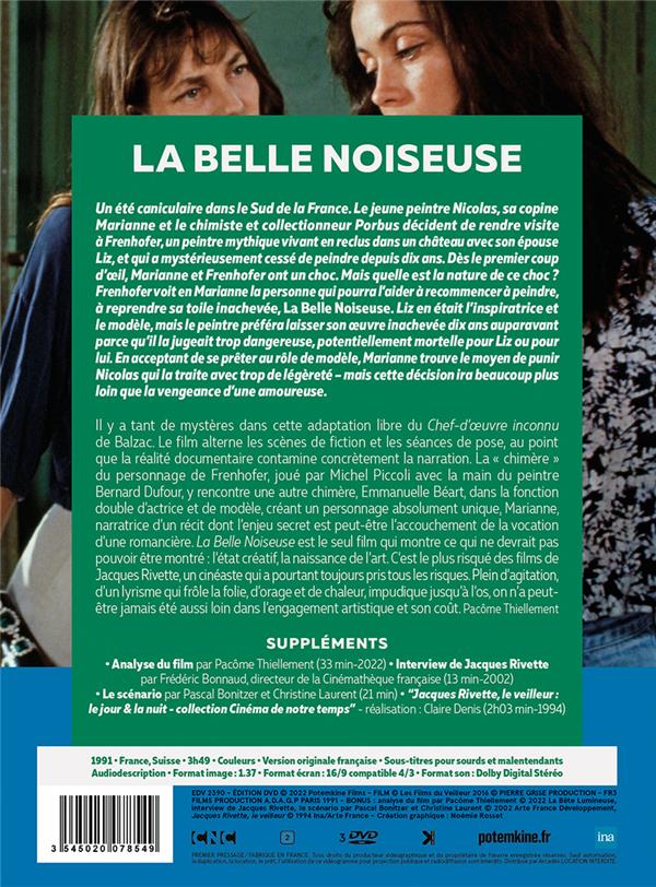 La Belle Noiseuse – DVD