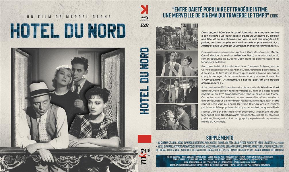 Hôtel du Nord – DVD + Blu-ray