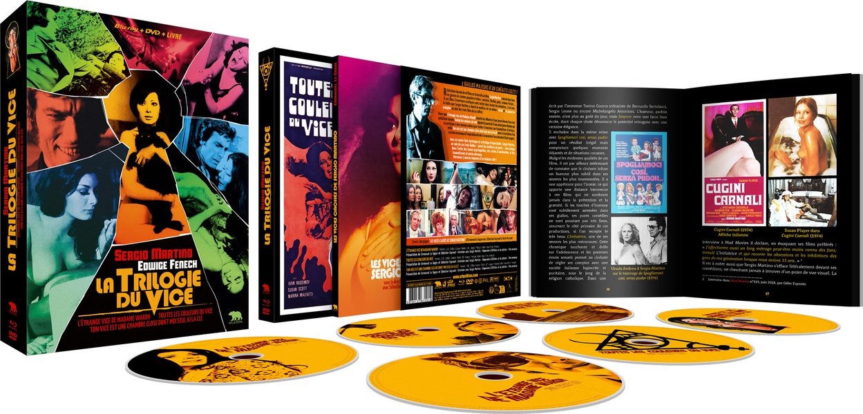 La Trilogie du vice – Blu-ray + DVD