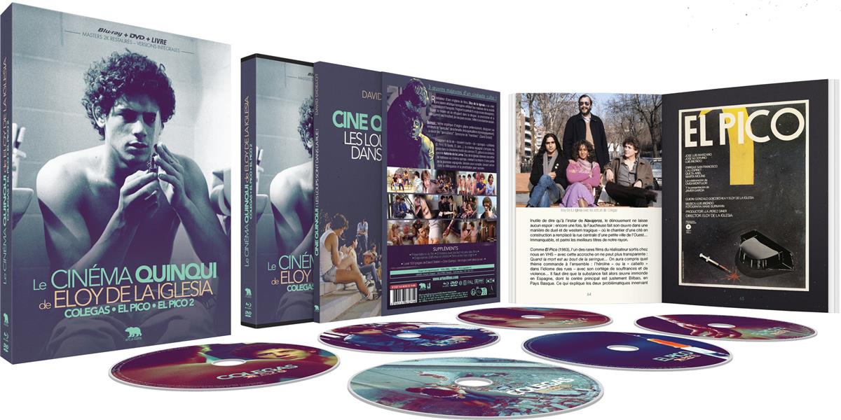 Le Cinéma Quinqui de Eloy de la Iglesia – 3 films – DVD + Blu-ray