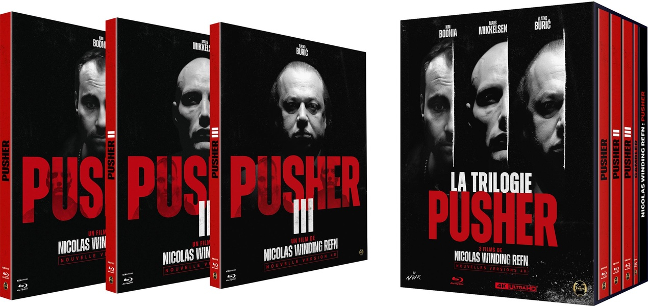Coffret Trilogie Pusher – 4K Ultra HD + Blu-ray