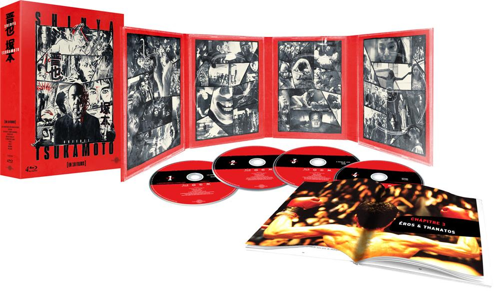Coffret Shinya Tsukamoto en 10 films (8 longs métrages + 2 courts métrages)