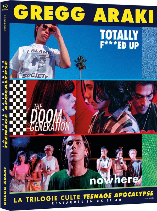 Coffret Gregg Araki - Totally F***ed Up + The Doom Generation + Nowhere