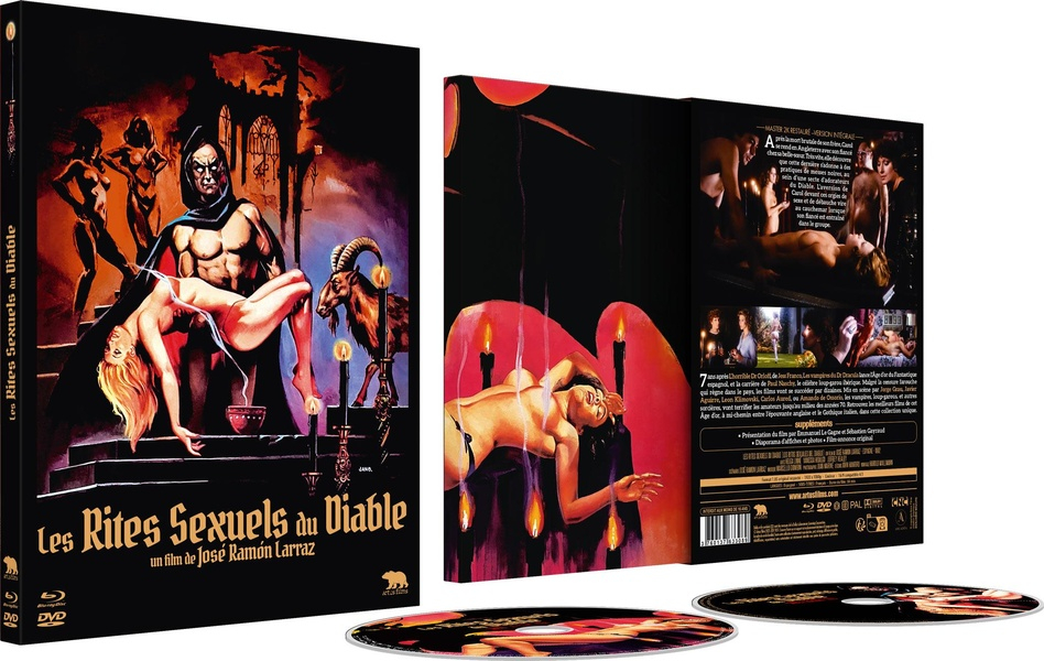 Les Rites sexuels du Diable  – Blu-ray + DVD