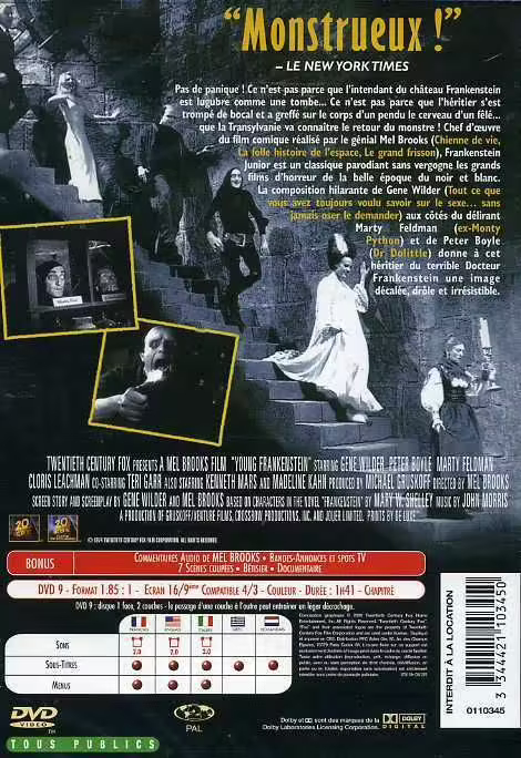 Frankenstein Junior – DVD