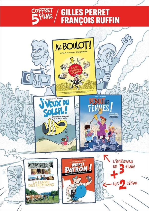 Gilles Perret et François Ruffin – Coffret 5 films