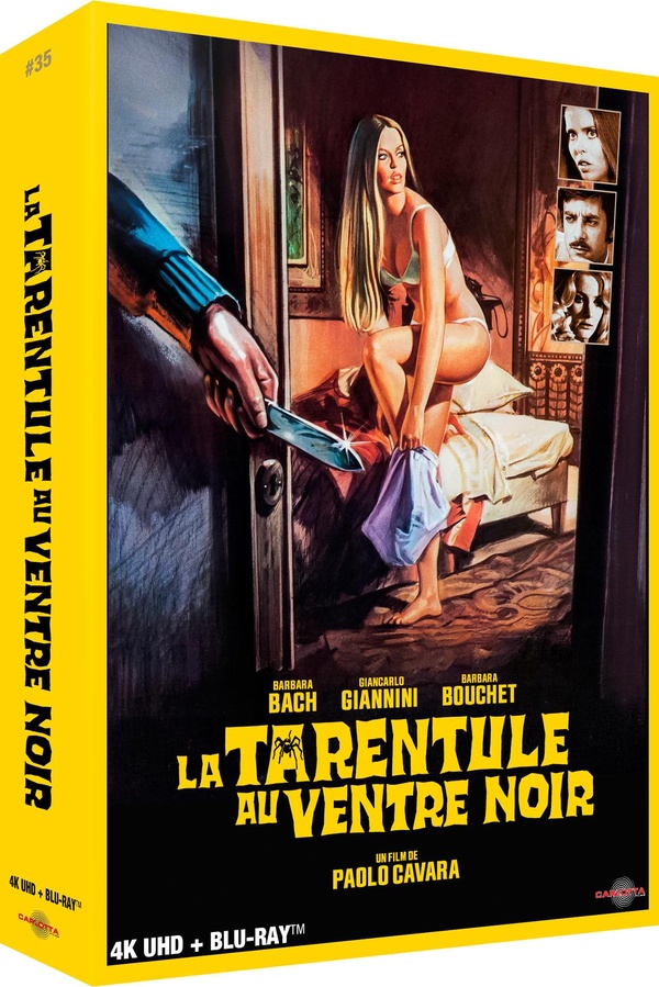 La Tarentule au ventre noir - Édition Prestige limitée - 4K Ultra HD + Blu-ray + goodies