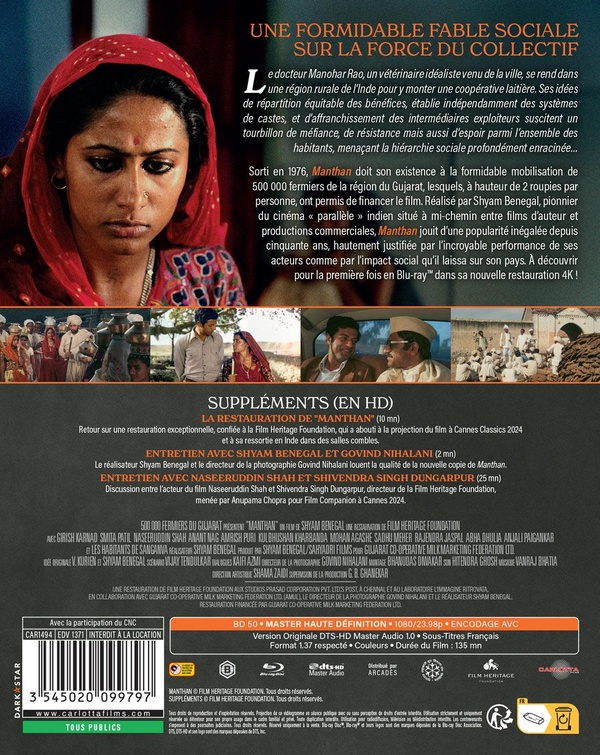 Manthan – Blu-ray