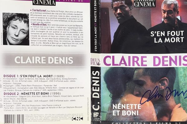 S'en fout la mort + Nénette et Boni - Jaquette signée par Claire Denis