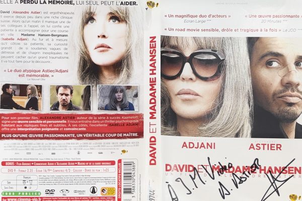 David et Madame Hansen - Jaquette signée par Alexandre Astier