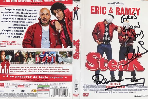 Steak - Jaquette signée par Eric et Ramzy