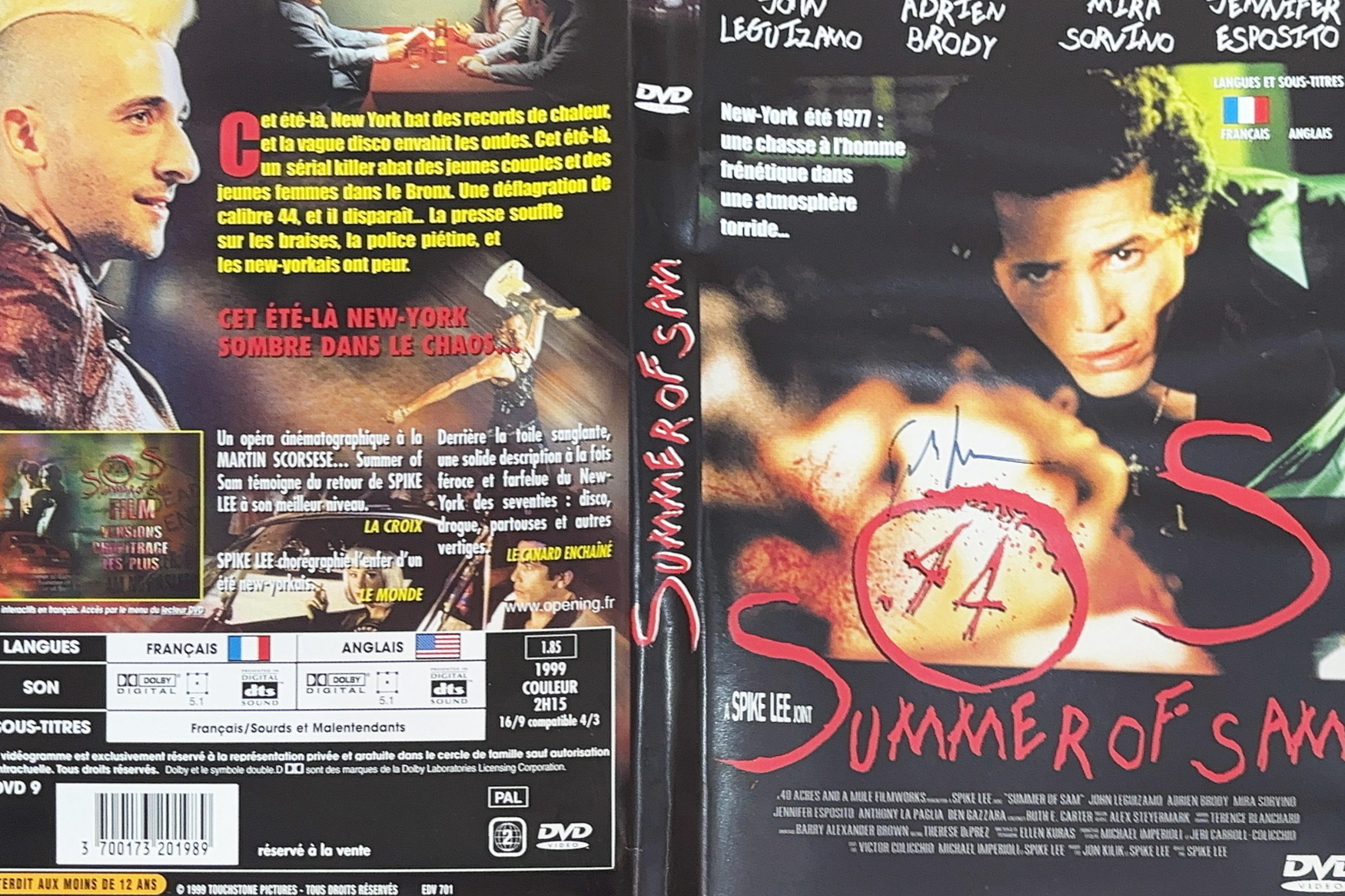 Summer of Sam – Jaquette signée par Spike Lee