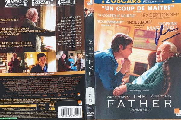 The Father - Jaquette signée par Florian Zeller