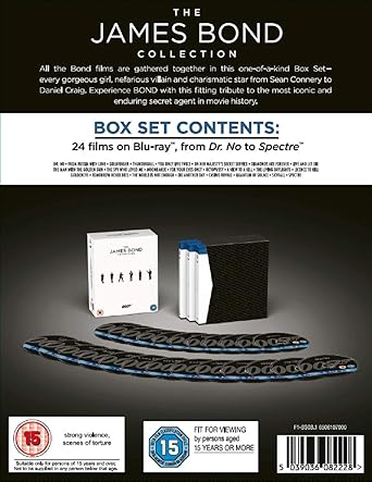James Bond Boxset (24 films) – Blu-ray