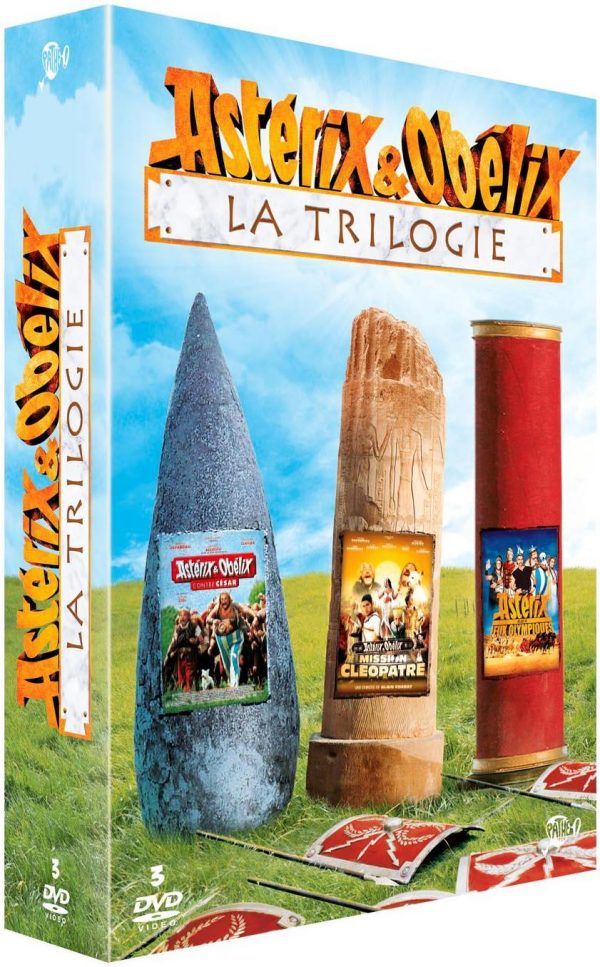 Astérix & Obélix - La Trilogie : Astérix & Obelix contre César + Astérix & Obélix : Mission Cléopâtre + Astérix aux Jeux Olympiques - Coffret DVD