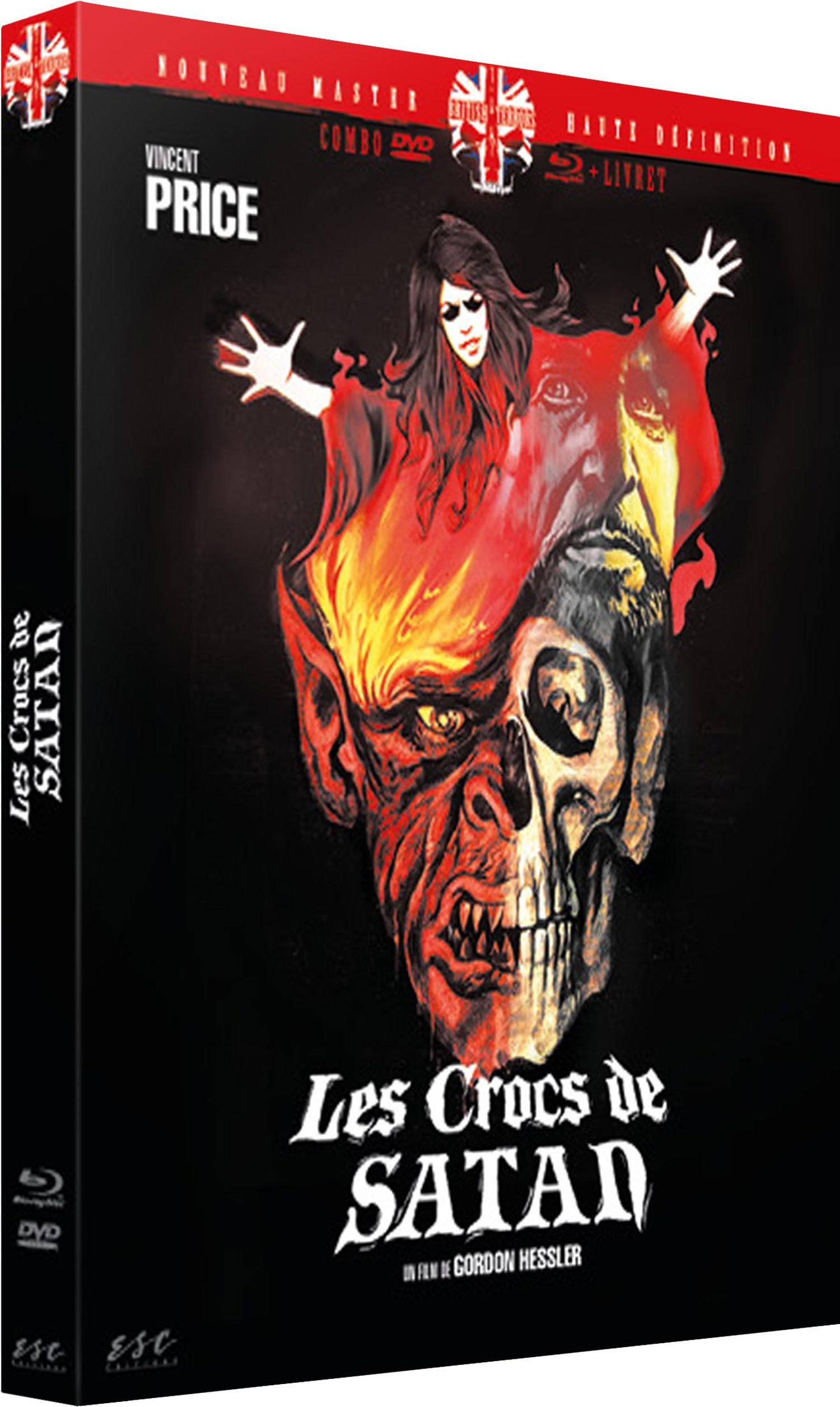 Les Crocs de Satan – Blu-ray + DVD + Livret