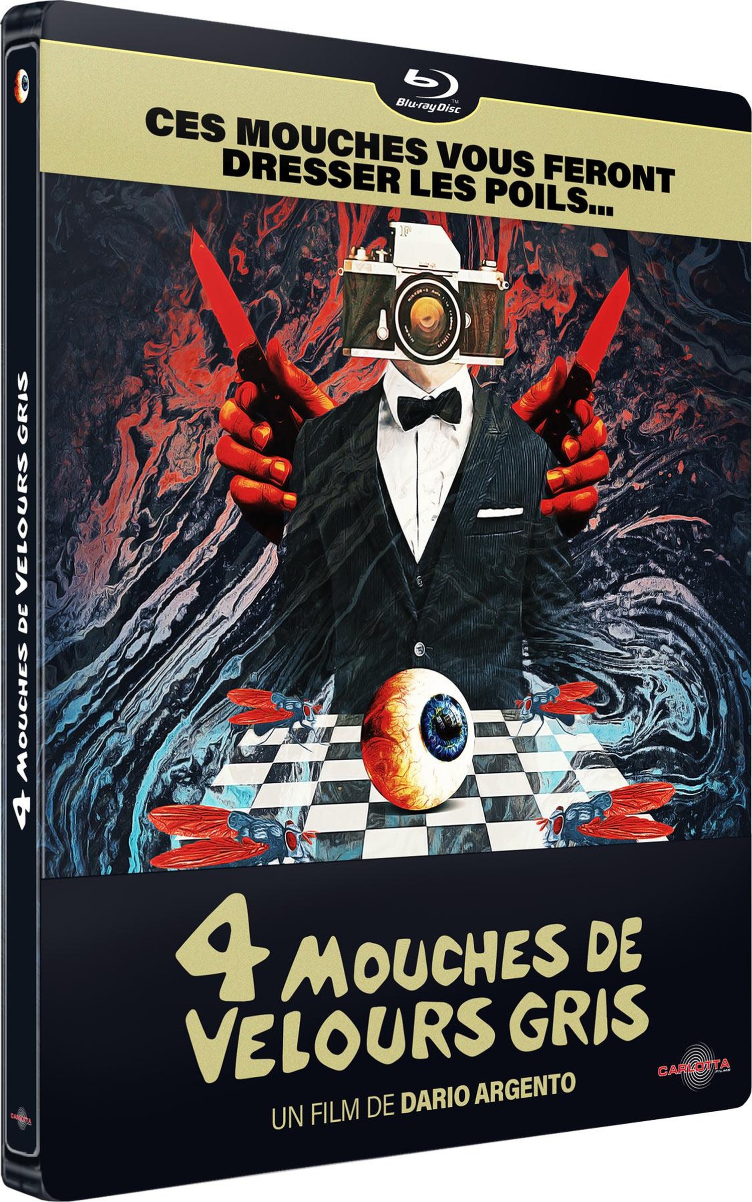 4 mouches de velours gris – Blu-ray