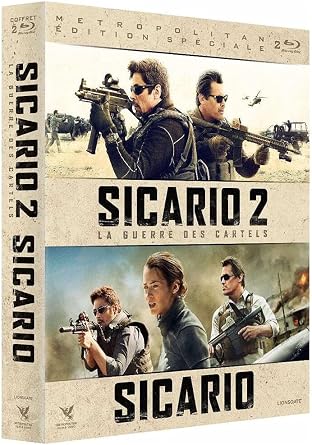 Sicario et Sicario 2 : La guerre des cartels (coffret 2 DVD) - Blu-ray