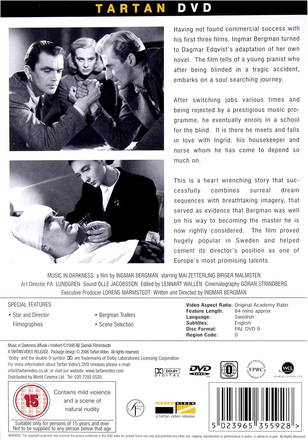 Music in Darkness – DVD (Import)