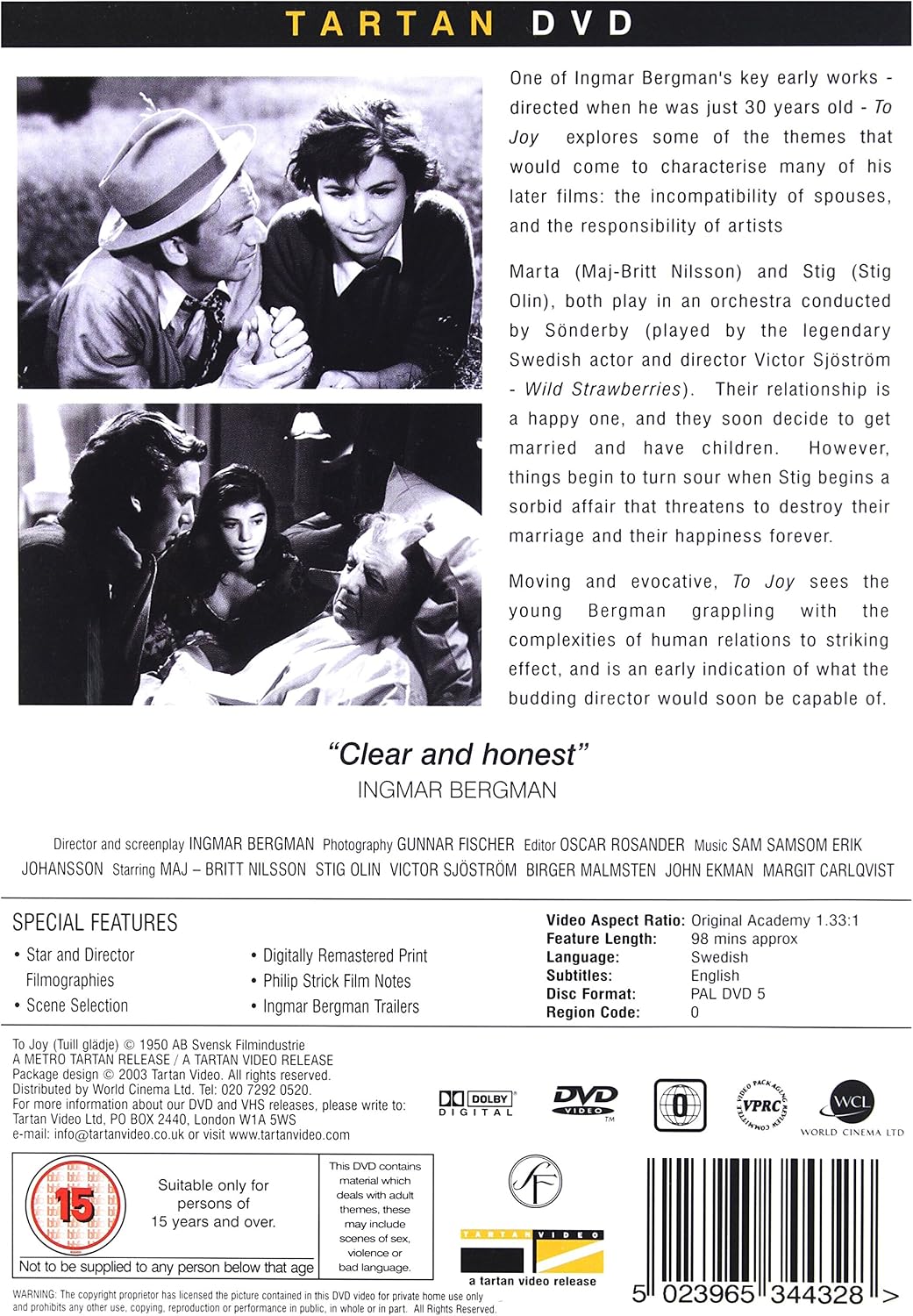 To Joy – DVD (Import)