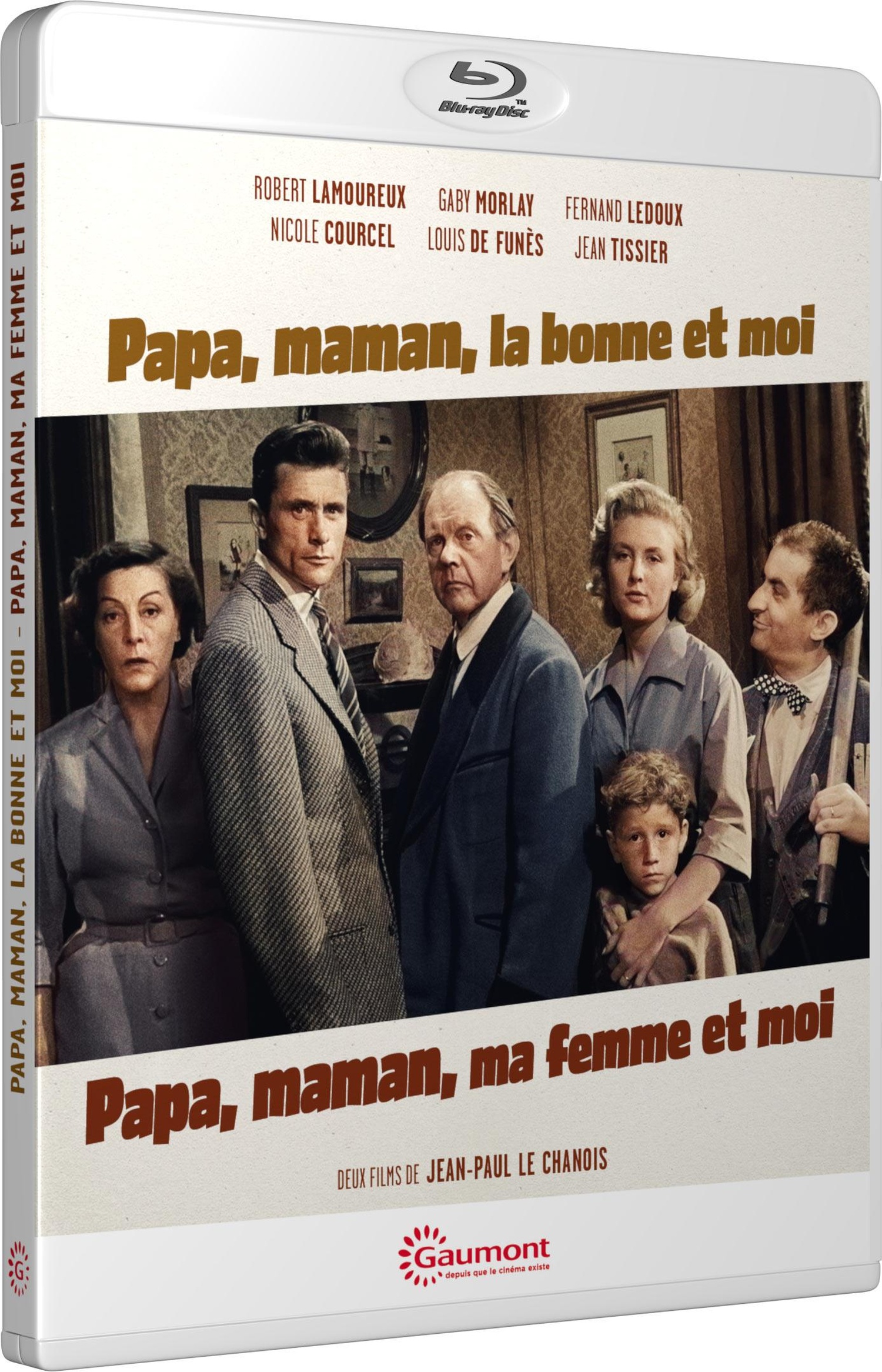 Papa, maman, la bonne et moi + Papa, maman, ma femme et moi – Blu-ray