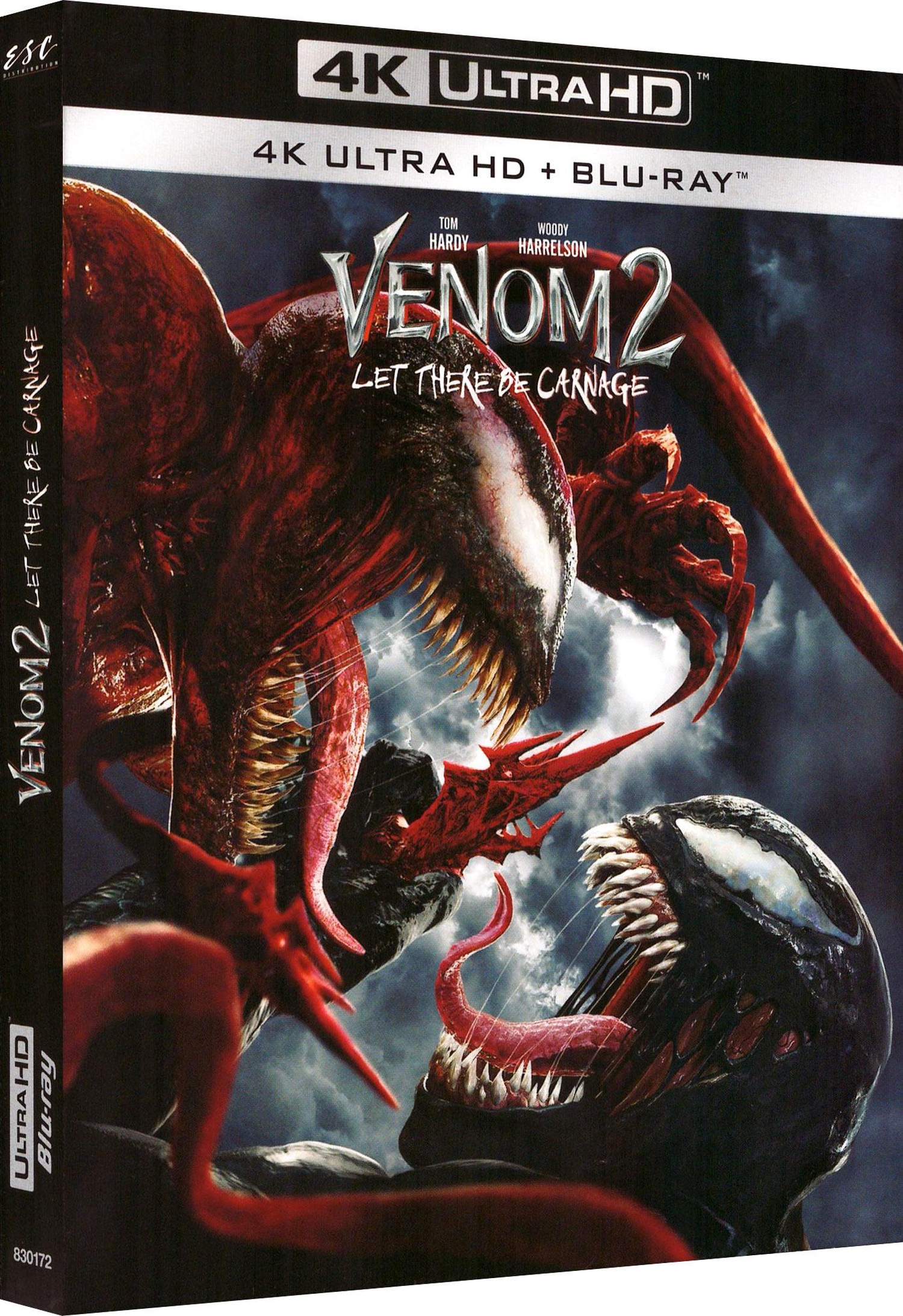 Venom 2 : Let There Be Carnage – 4K Ultra HD + Blu-ray