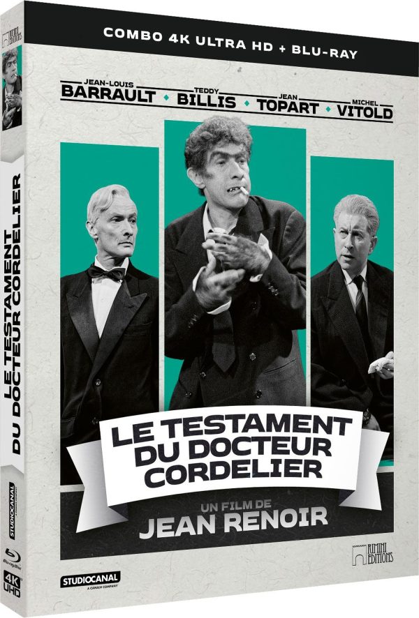 Le Testament du docteur Cordelier - 4K UHD + Blu-ray