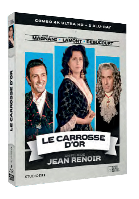 Le Carrosse d'or - Blu-ray + 4K Ultra HD