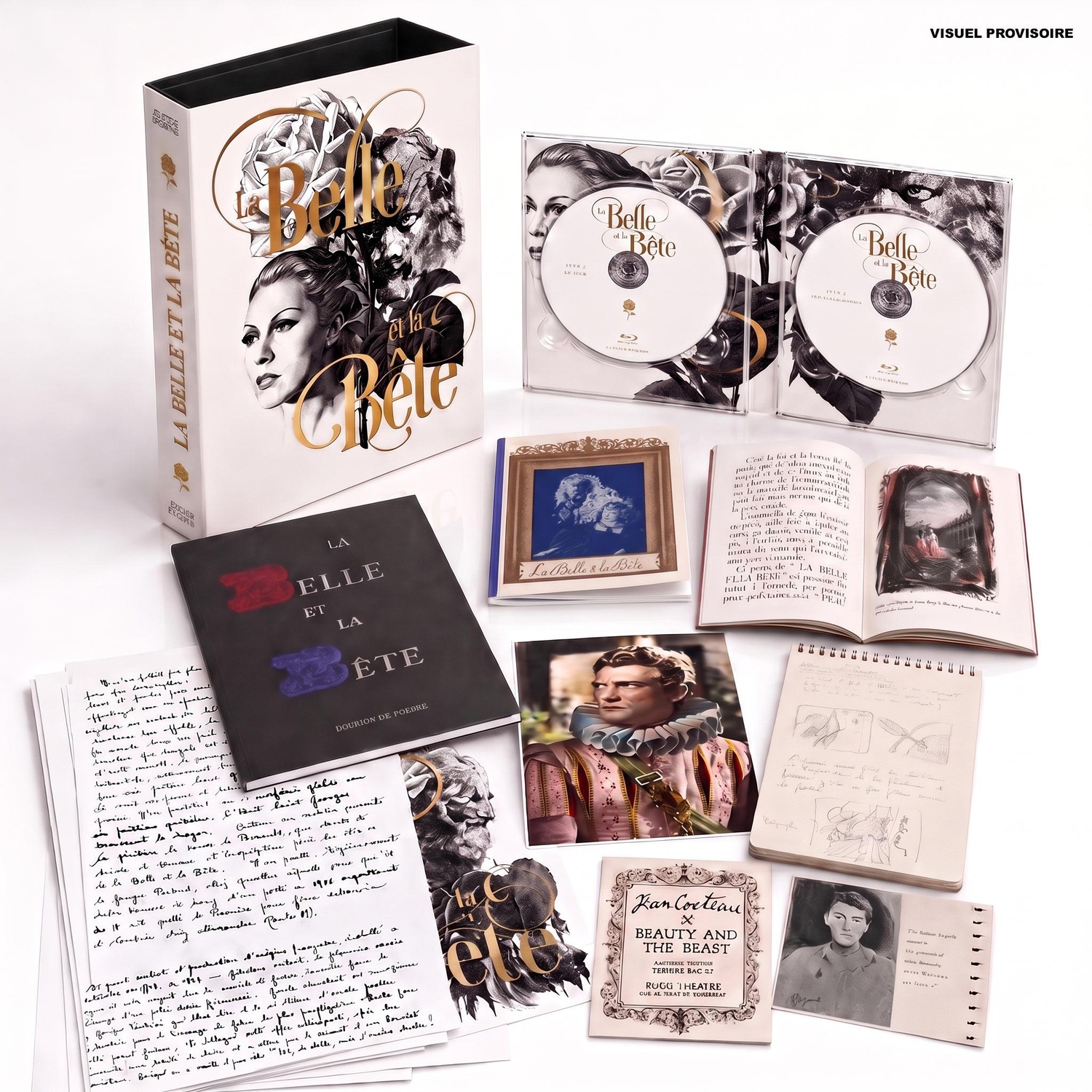La Belle et la Bête – Édition Prestige limitée – 4K Ultra HD + Blu-ray + goodies