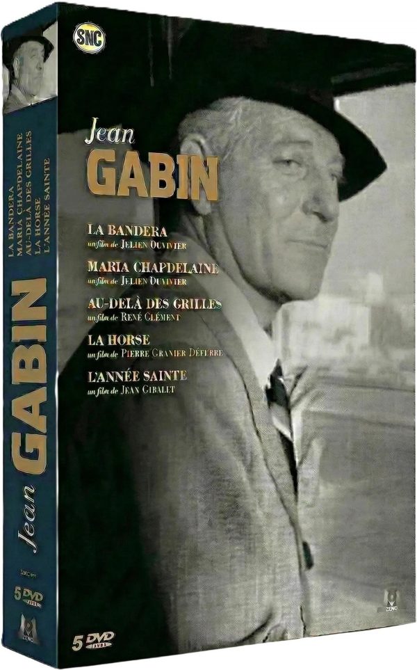 Jean Gabin - Coffret 5 films : La Bandera + Maria Chapdelaine + Au-delà des grilles + La Horse + L'Année sainte