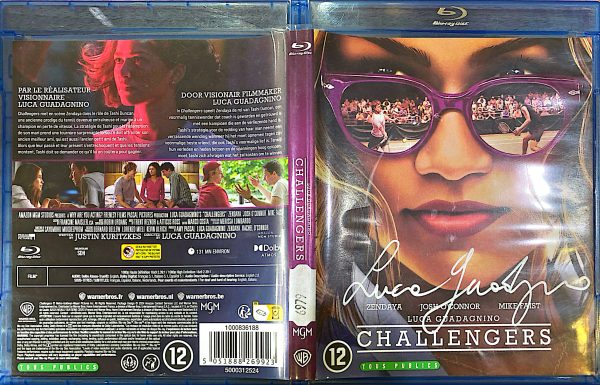Challengers - Jaquette signée par Luca Guadagnino
