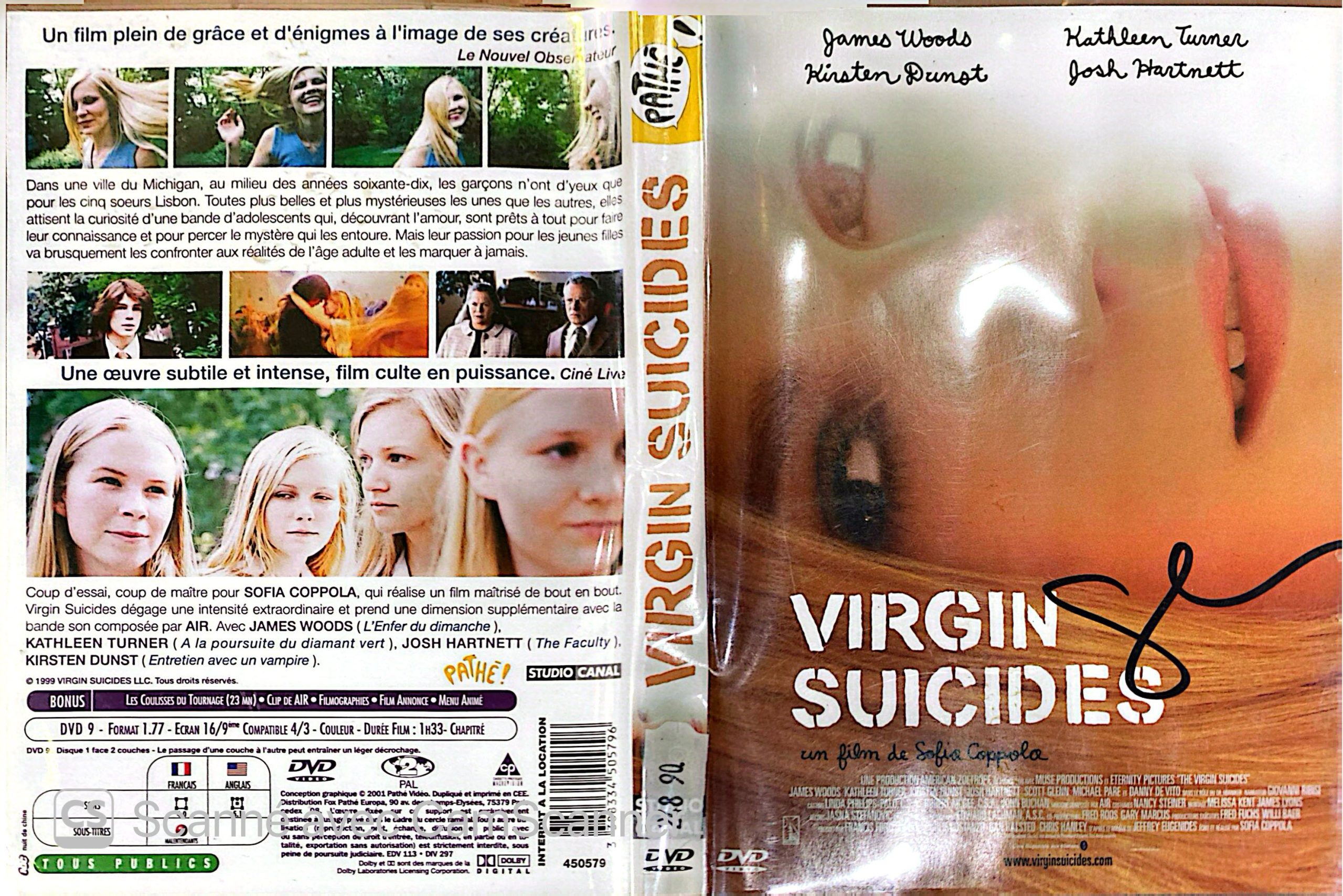 Virgin suicides – Jacquette signée par Sofia Coppola